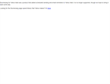 Tablet Screenshot of boomerangyahoo.com